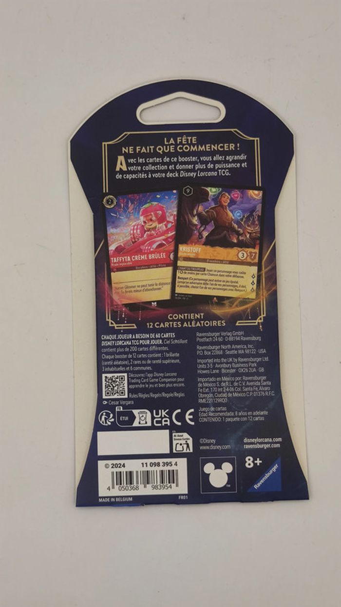 Lorcana : Booster Ciel Scintillant - photo numéro 2