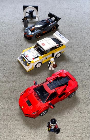 Lot X3 Lego Speed Champions 76897 + 76895 + 75892