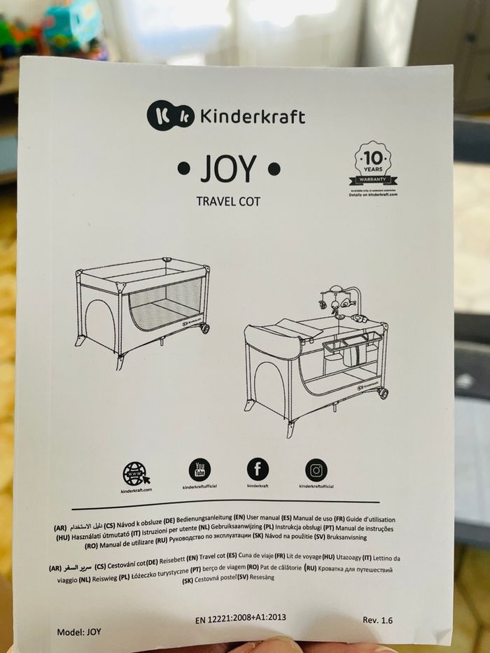 Lit parapluie neuf Kinderkraft - photo numéro 8