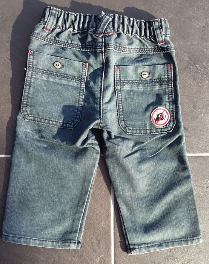 Joli jean garçon bleu foncé 1 an DPAM - photo numéro 2