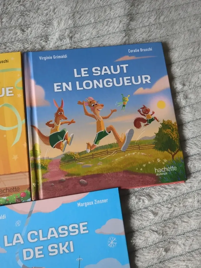 Lot de 5 livres pour enfants esprit sportif de Virginie Grimaldi - photo numéro 4