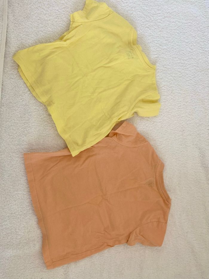 Lot de t shirt Kiabi 18M - photo numéro 2