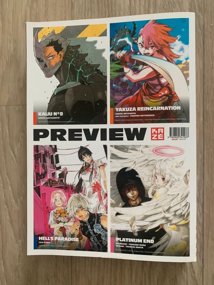 Manga Kazé Kaiju numéro 8 - photo numéro 3