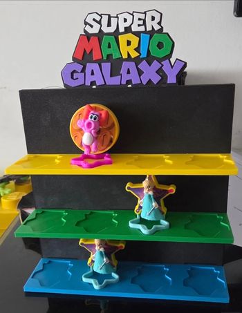 Support 3D Mario pour figurine Macdo