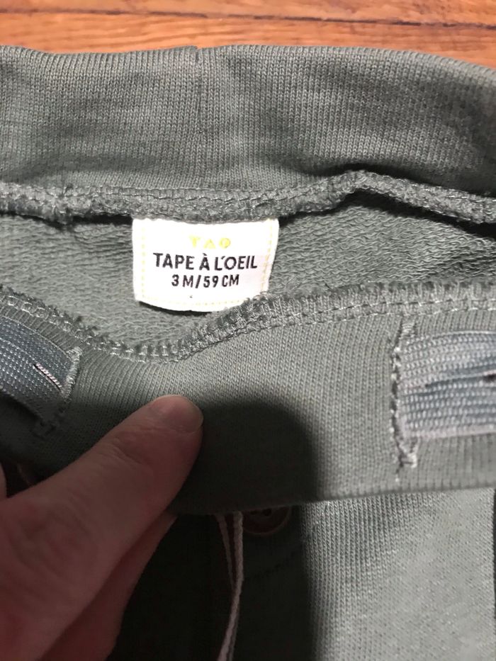 Pantalon sarouel coton bio tape à l’œil - photo numéro 2