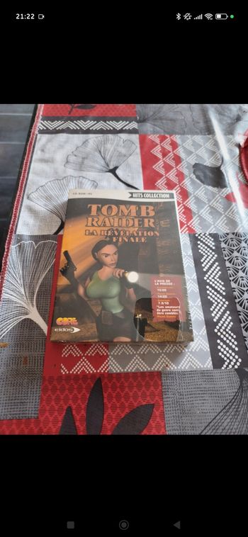 Jeu pc tomb raider neuf sous blister