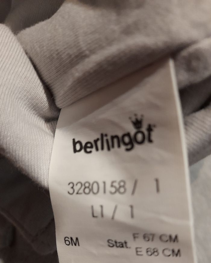 Ensemble garçon 6 mois berlingot - photo numéro 4