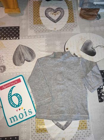 Sous pull gris