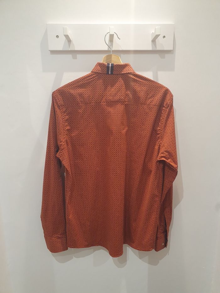 Chemise Orange terracotta Taille S (taille petit) - photo numéro 4