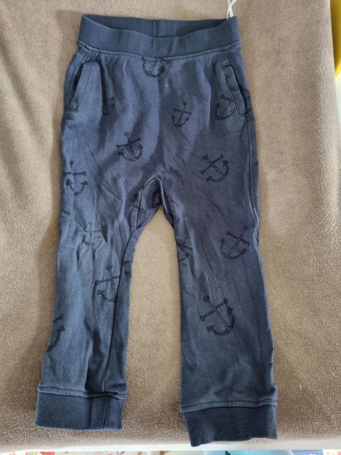 Pantalon jogging marin taille 2 ans - photo numéro 2