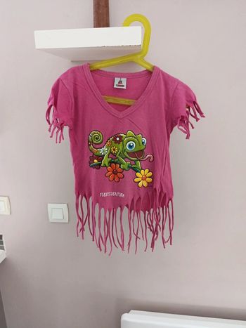 Très joli tee shirt fille 6 ans Fuerteventura