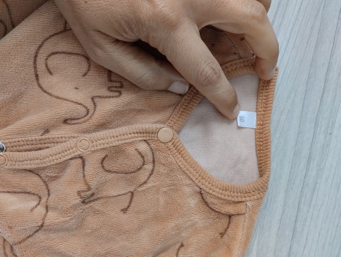 Pyjama velours - photo numéro 3