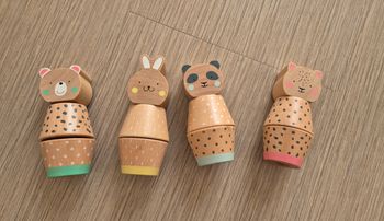 Jeu motricité en bois Vertbaudet 