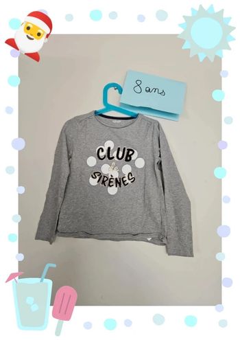 pull fille 8 ans gris vertbaudet