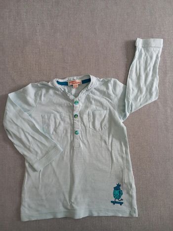 Tee-shirt manches longues 18 mois  DPAM tbe