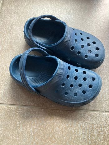 Sandales imitation croc’s bleu magique garçon fille enfant 27 28