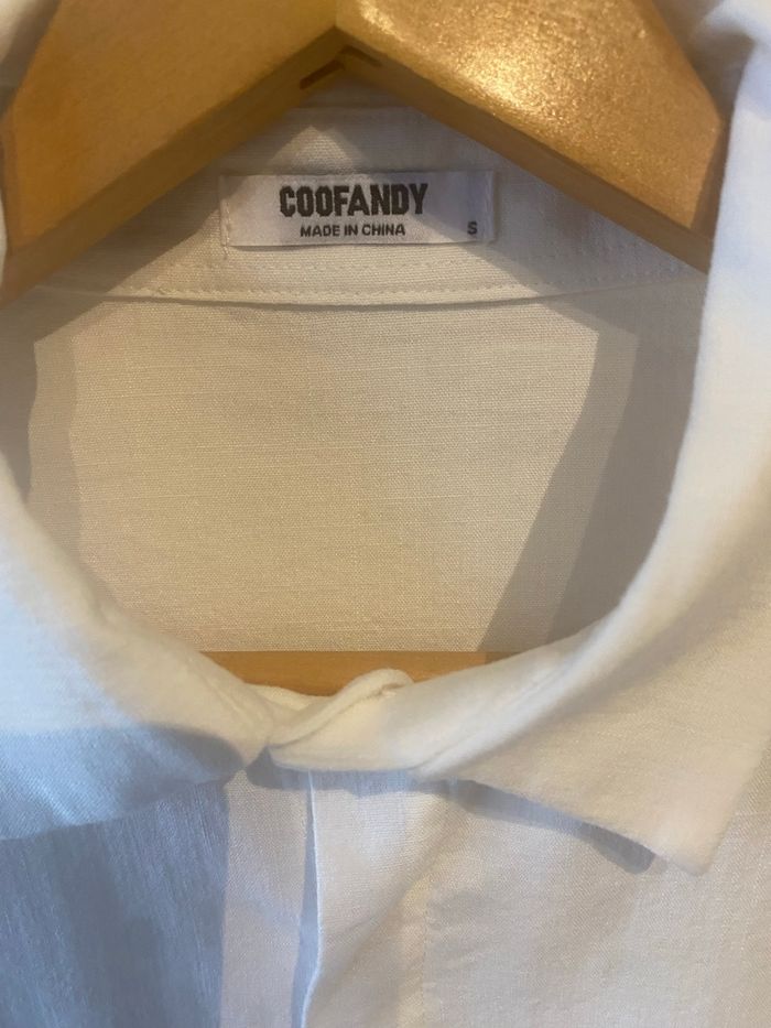 Chemise en lin  manche courte taille S - photo numéro 2