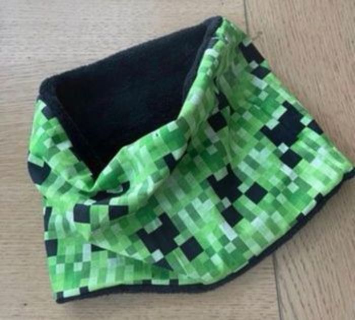 Snood enfant Minecraft, snood cache cou enfant  super mario - photo numéro 10