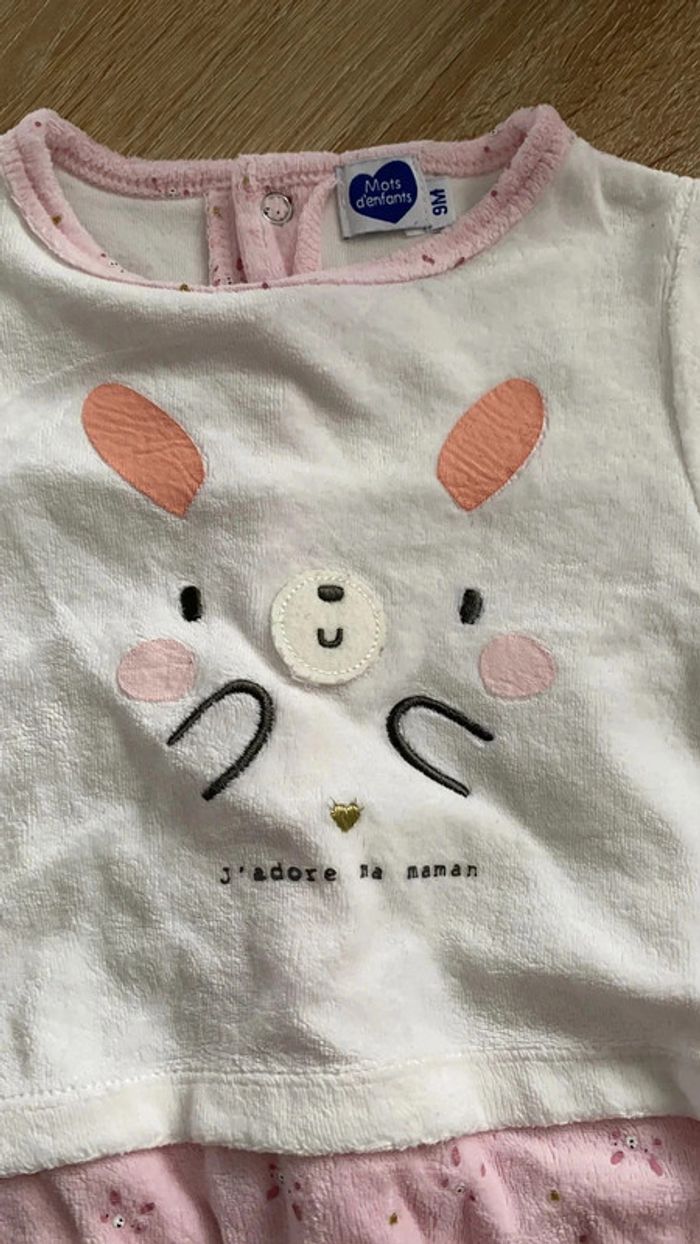 Pyjama 1 pièce 9 mois - photo numéro 2