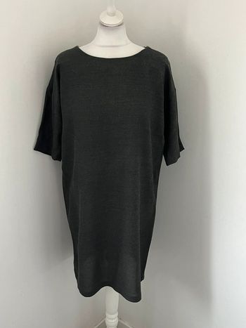 Robe en laine gris foncé The Kooples L