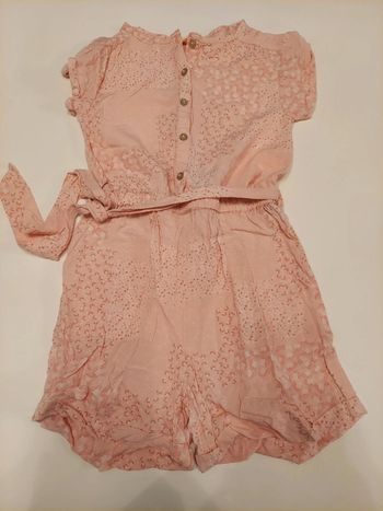 Combishort 7 ans rose pâle