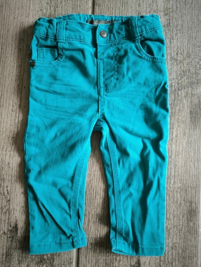 Pantalon turquoise