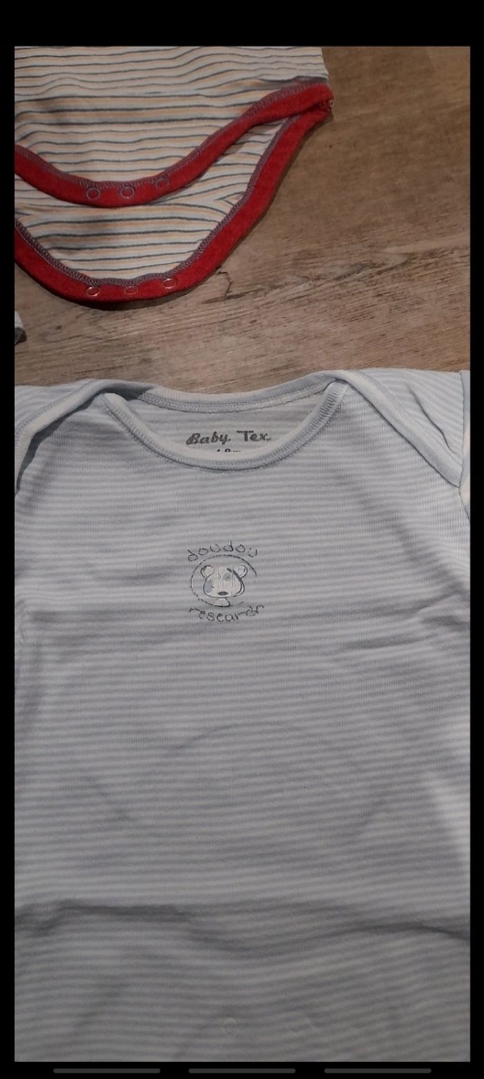 Lot de 3 bodies manches courtes - photo numéro 2