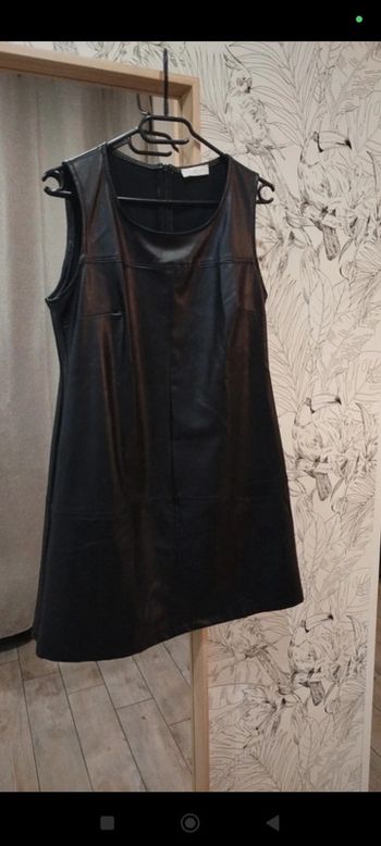Robe simili cuir