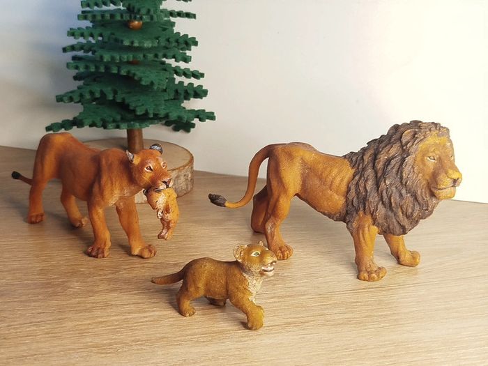 PAPO famille lion Figurine animal de la savane - photo numéro 2