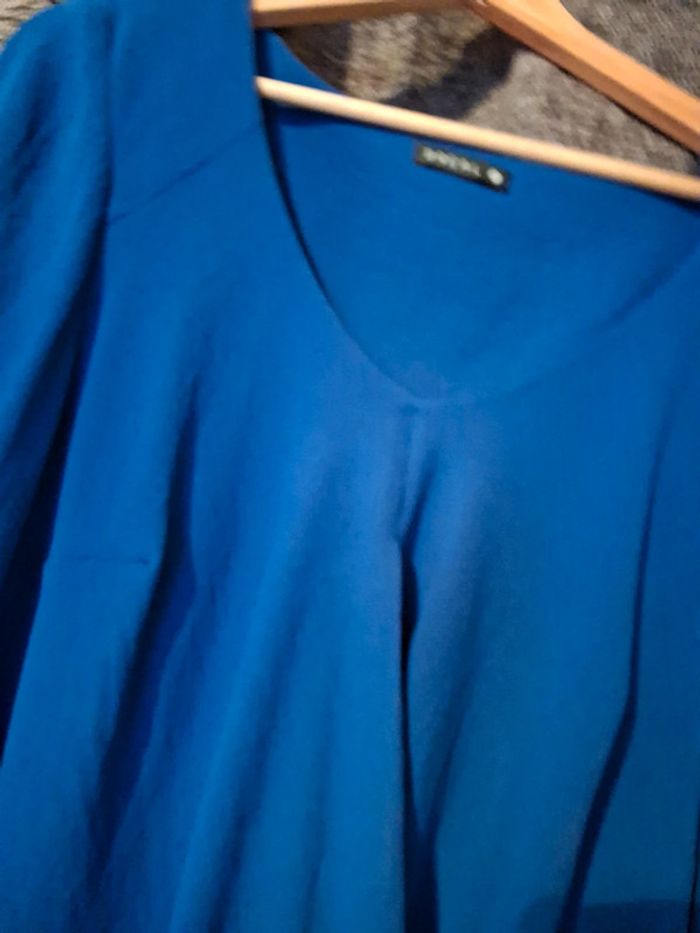 Blouse bleue Breal taille 42 - photo numéro 3