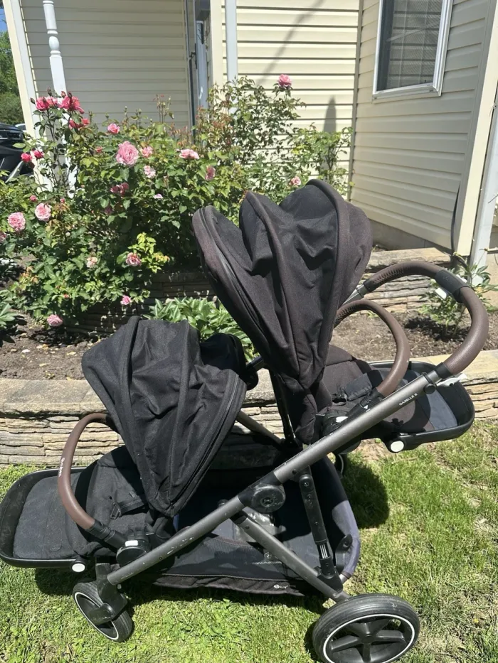 Cybex Gazelle S Poussette tout-en-un enfant/bébé, avec deux sièges noir lune - photo numéro 5