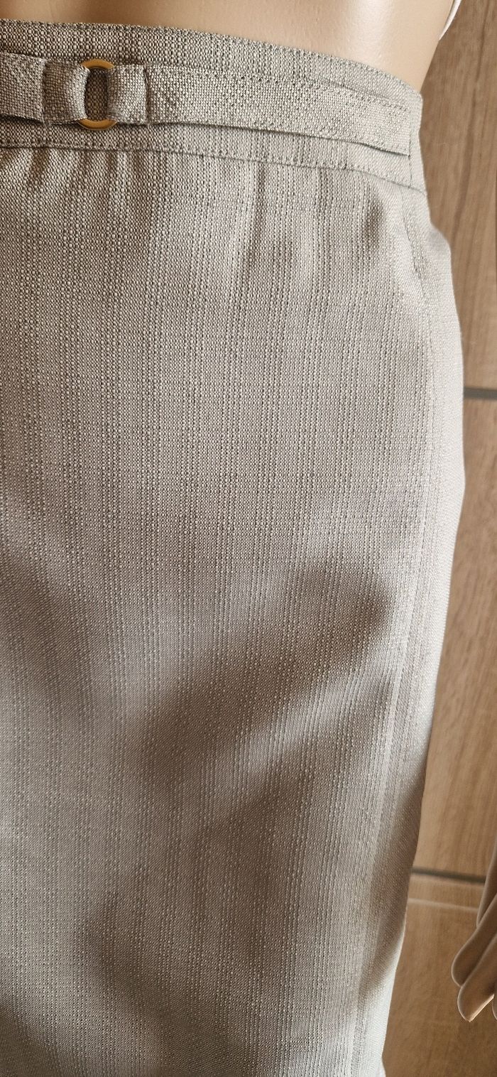 Jupe gris clair taille 46 - photo numéro 4