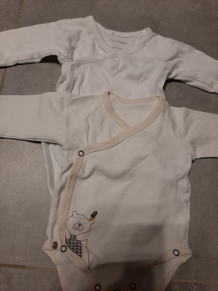 Lot pyjamas bodies 3 mois hiver - photo numéro 7