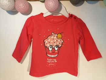 T shirt cupcake