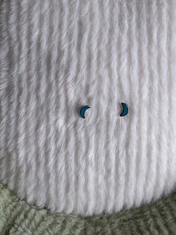 Boucles d'oreilles lunes 