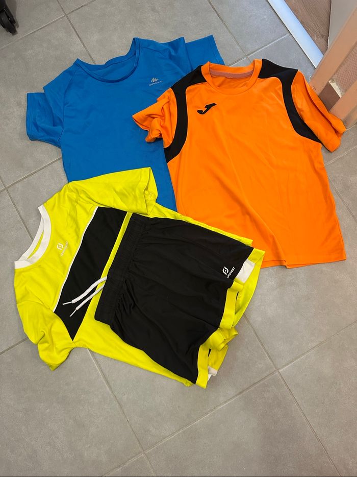 Tenue de sport lot garçon 7 ans
