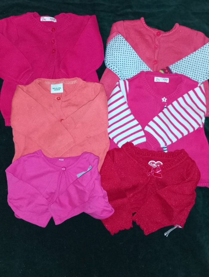 Lot de 6 cardigans - photo numéro 2