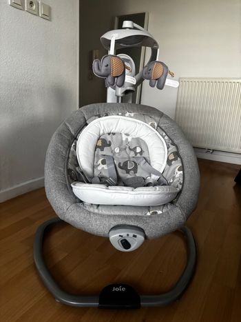 Balancelle JOIE grise et blanche