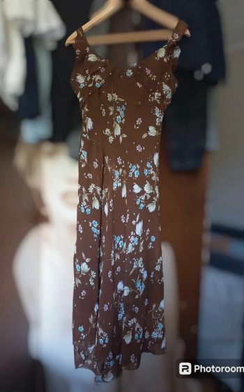Robe longue fleurs été 🌸