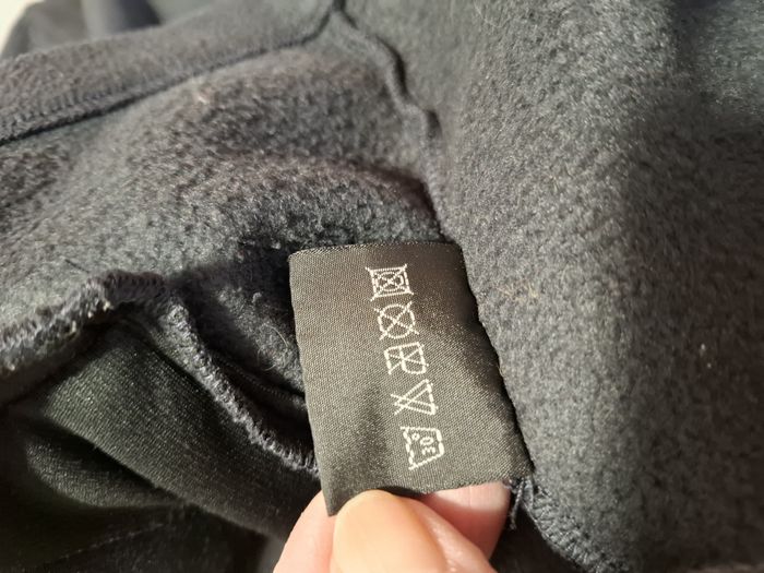 Beau gilet/veste homme polaire L gris anthracite zippé col montant très bon état - photo numéro 8