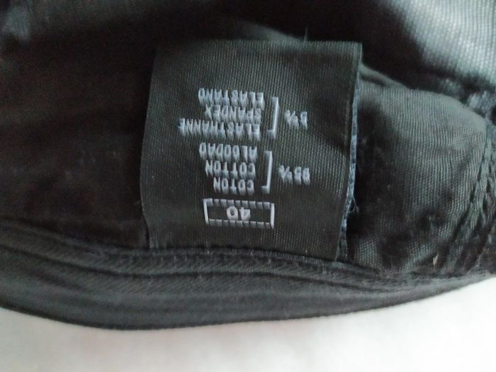 Pantalon jeans noir T40 - photo numéro 3