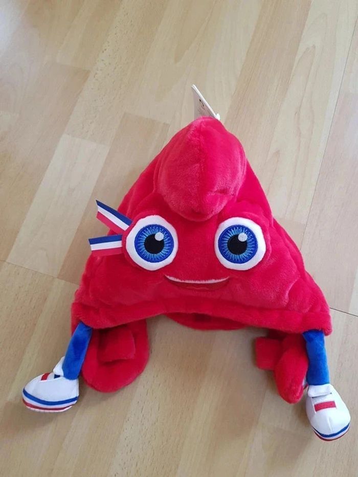 Bonnet peluche phryge neuf paris 2024