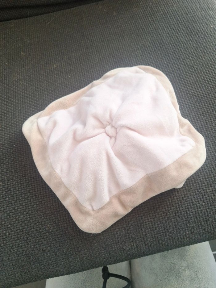 Doudou plat nounours lapin nicotoy - photo numéro 2