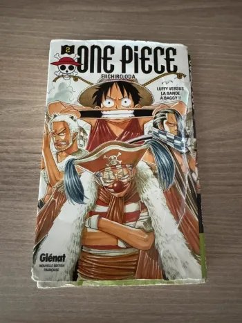 Livre One Piece Tome 2 collection Glenat