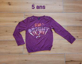 T-shirt 5 ans