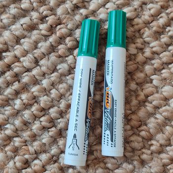 Feutre effaçable Bic vert