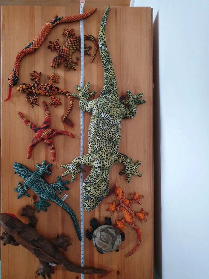 Peluche animaux exotiques