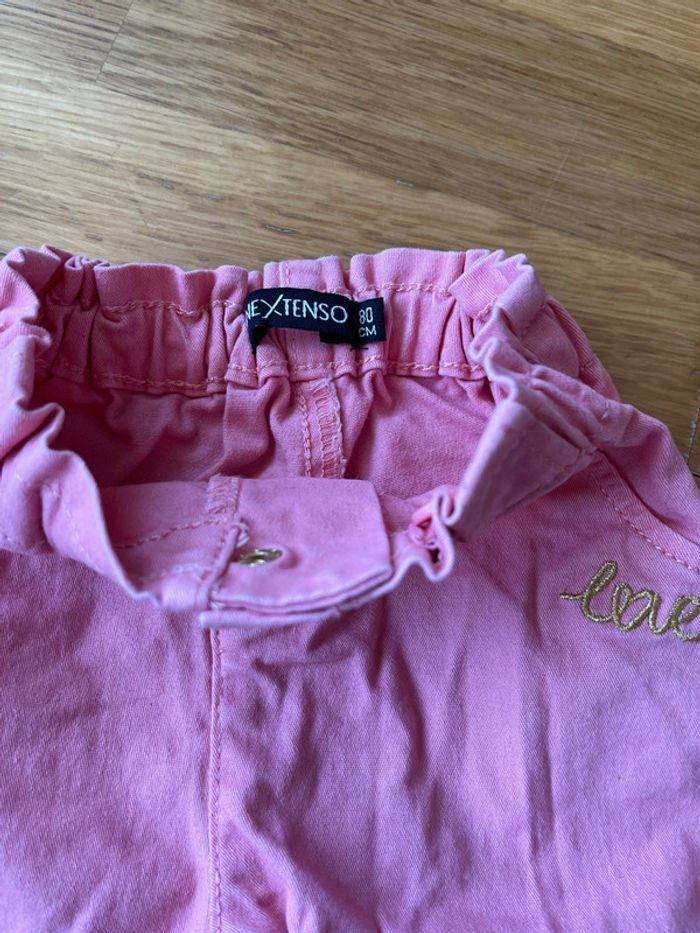 Lot de 2 pantalons neufs fille taille 18 mois - photo numéro 6