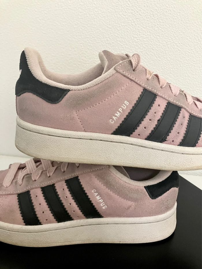 Adidas Originals Campus 00s Clear Pink/Black - photo numéro 2