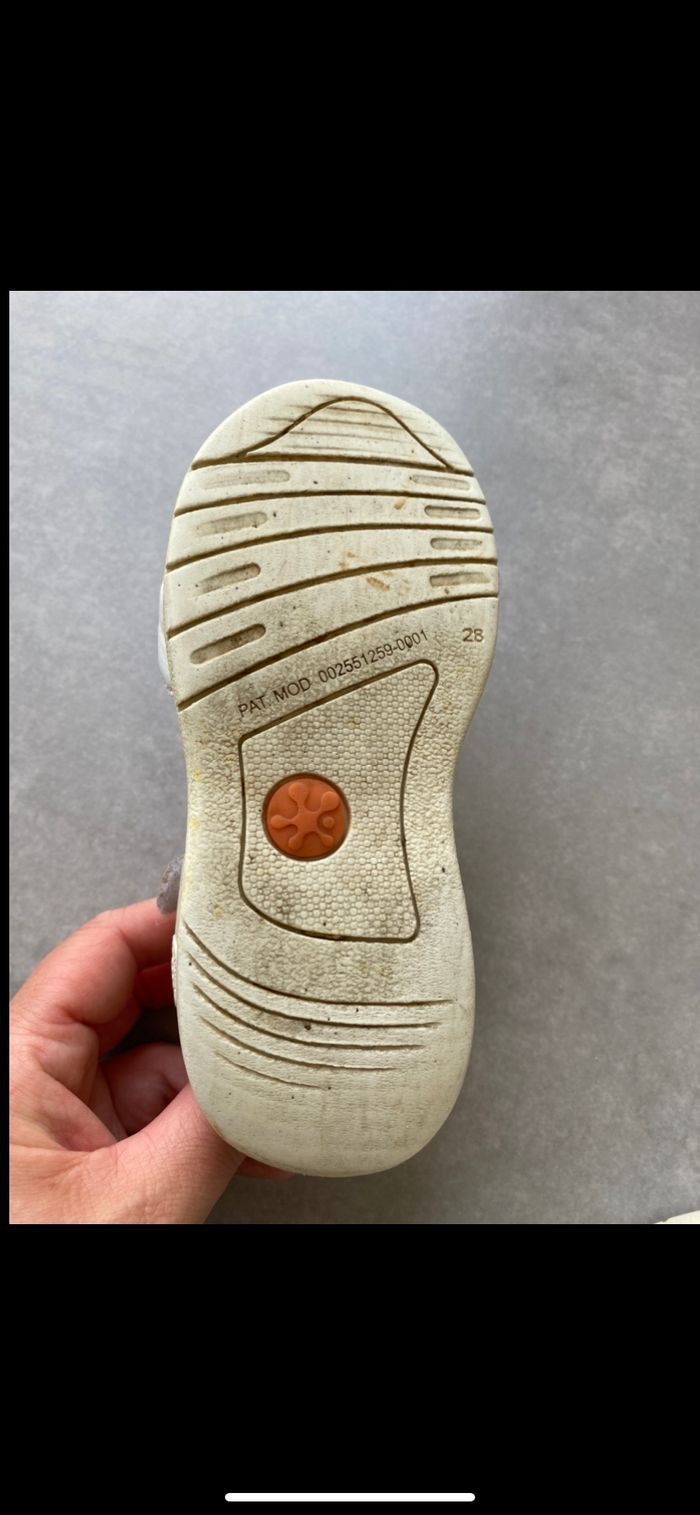 Sandales fille cuir Taille 28 - photo numéro 7
